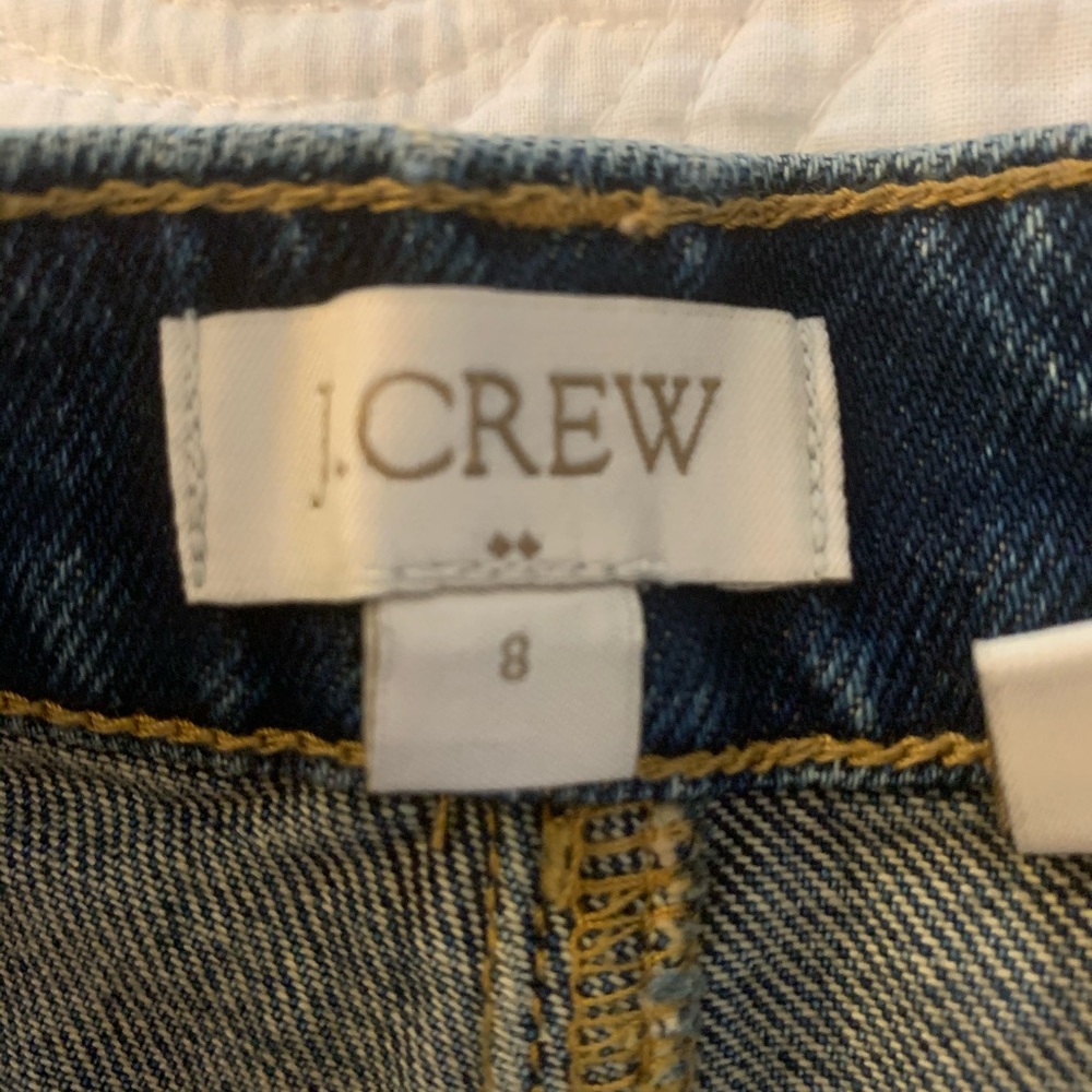 J. Crew Denim Skirt Size 8 - Picture 4 of 6